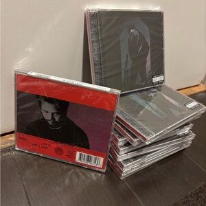 SEALED Set of 10 Post Malone Album CDs Hollywoods Bleeding
